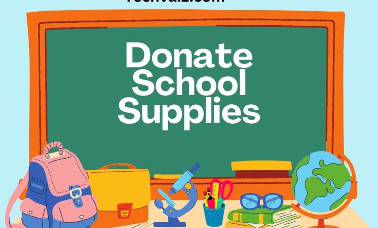 Donate School Supplies