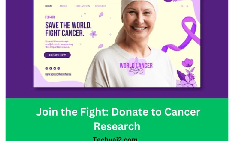 Join the Fight: Donate to Cancer Research