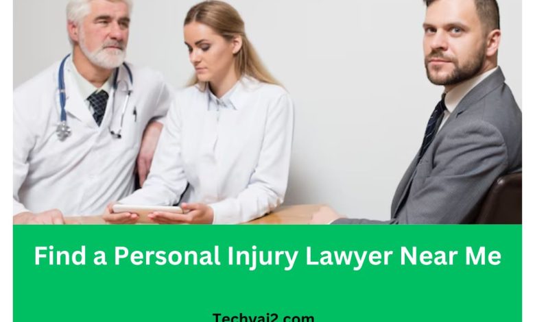 Find a Personal Injury Lawyer Near Me